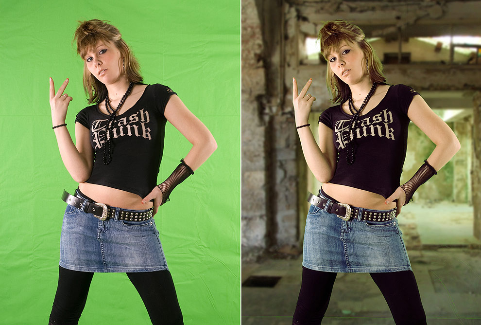 Greenscreen - Wer kann mir helfen??? Foto & Bild | verschiedenes