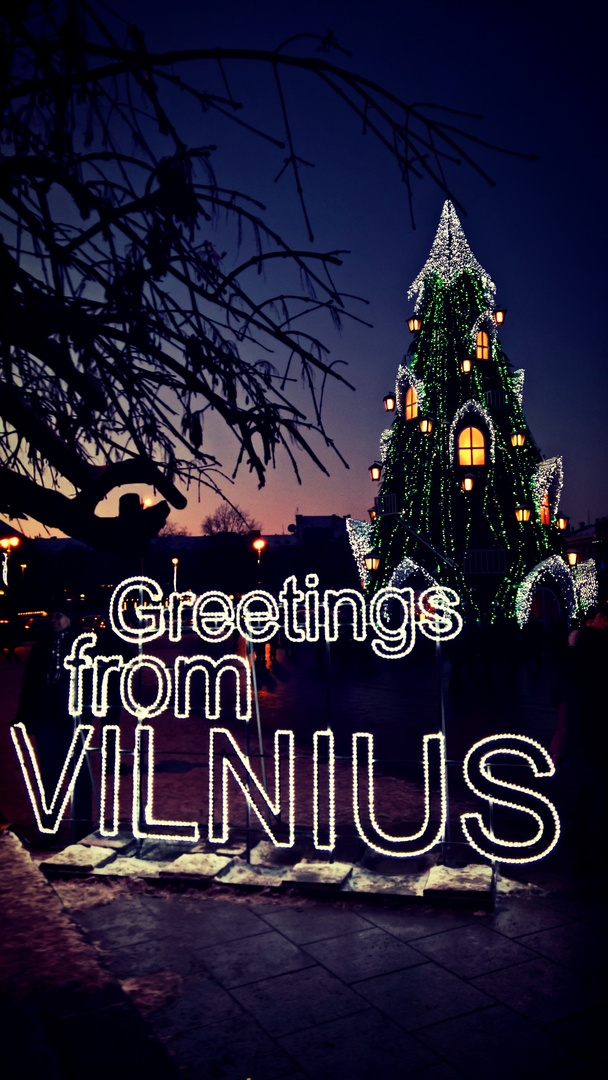 Greetings from Vilnius