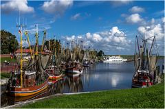 Greetsiel am Hafen