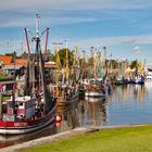 Greetsiel an der Nordsee Küste 