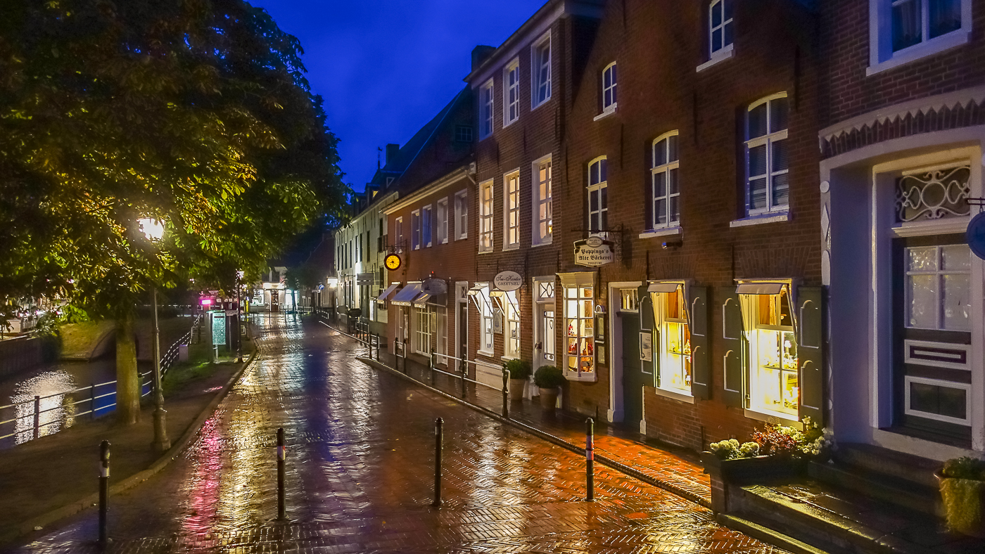 Greetsiel bei Nacht