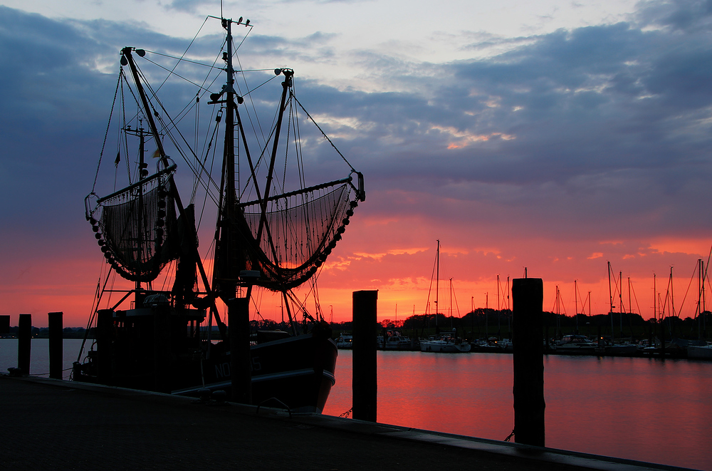 Greetsiel-Hafen. (1)