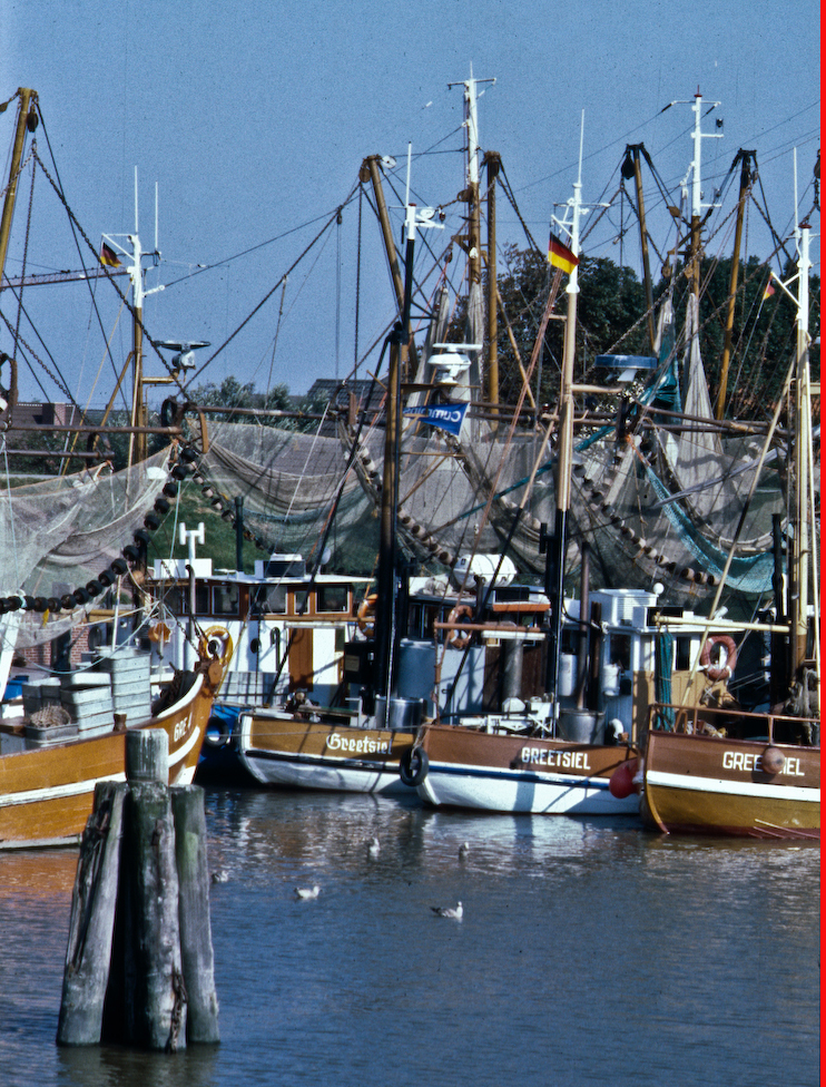 Greetsiel Hafen 1980 -1-