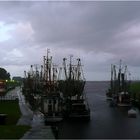 Greetsiel im Regen (1)