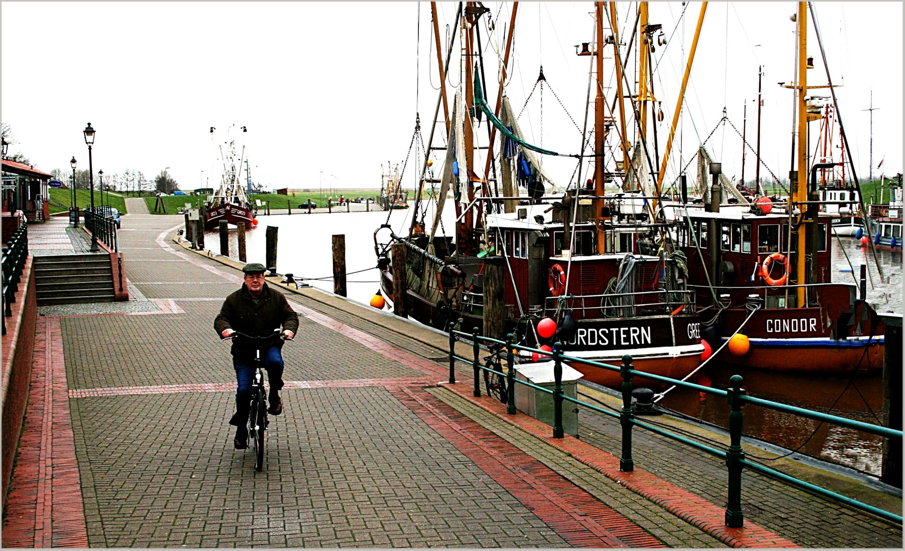 Greetsiel im Regen