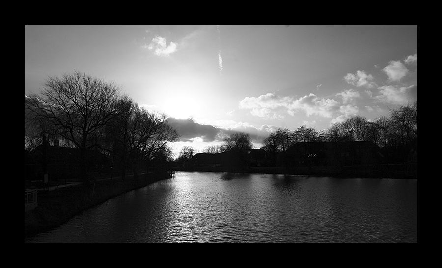 Greetsiel im Sonnenuntergang