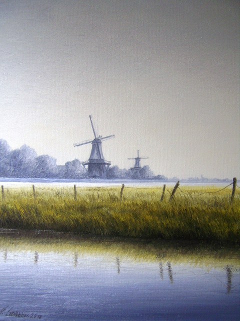 Greetsiel-Morgennebel (Ostfriesland)