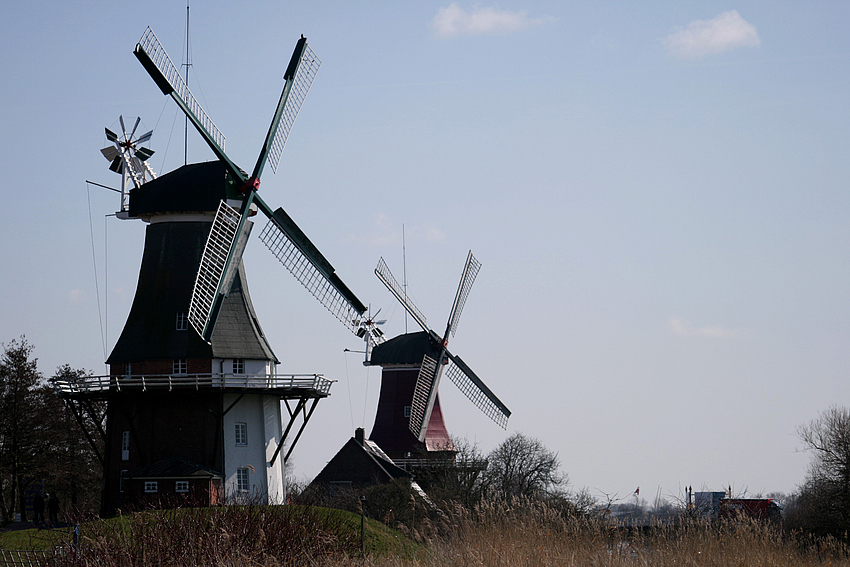 Greetsiel Zwilingsmühlen