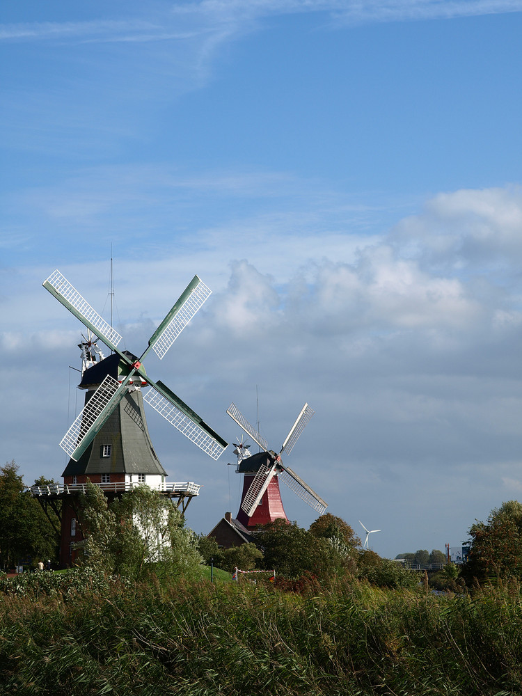 Greetsiel Zwillingsmühlen