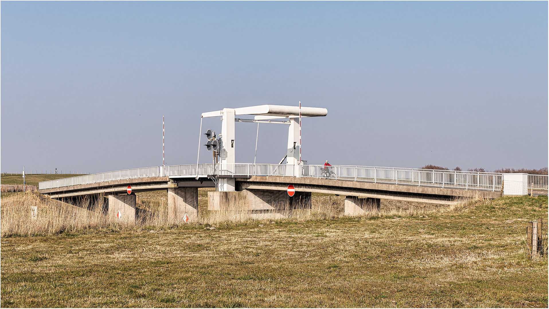 Greetsieltief-Klappbrücke.....