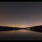 Greifenbach-Stauweiher bei Nacht