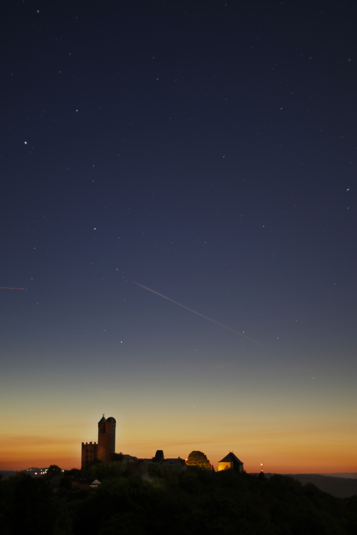  Greifenstein Burggreifenstein Nacht Sonnenaufgang 