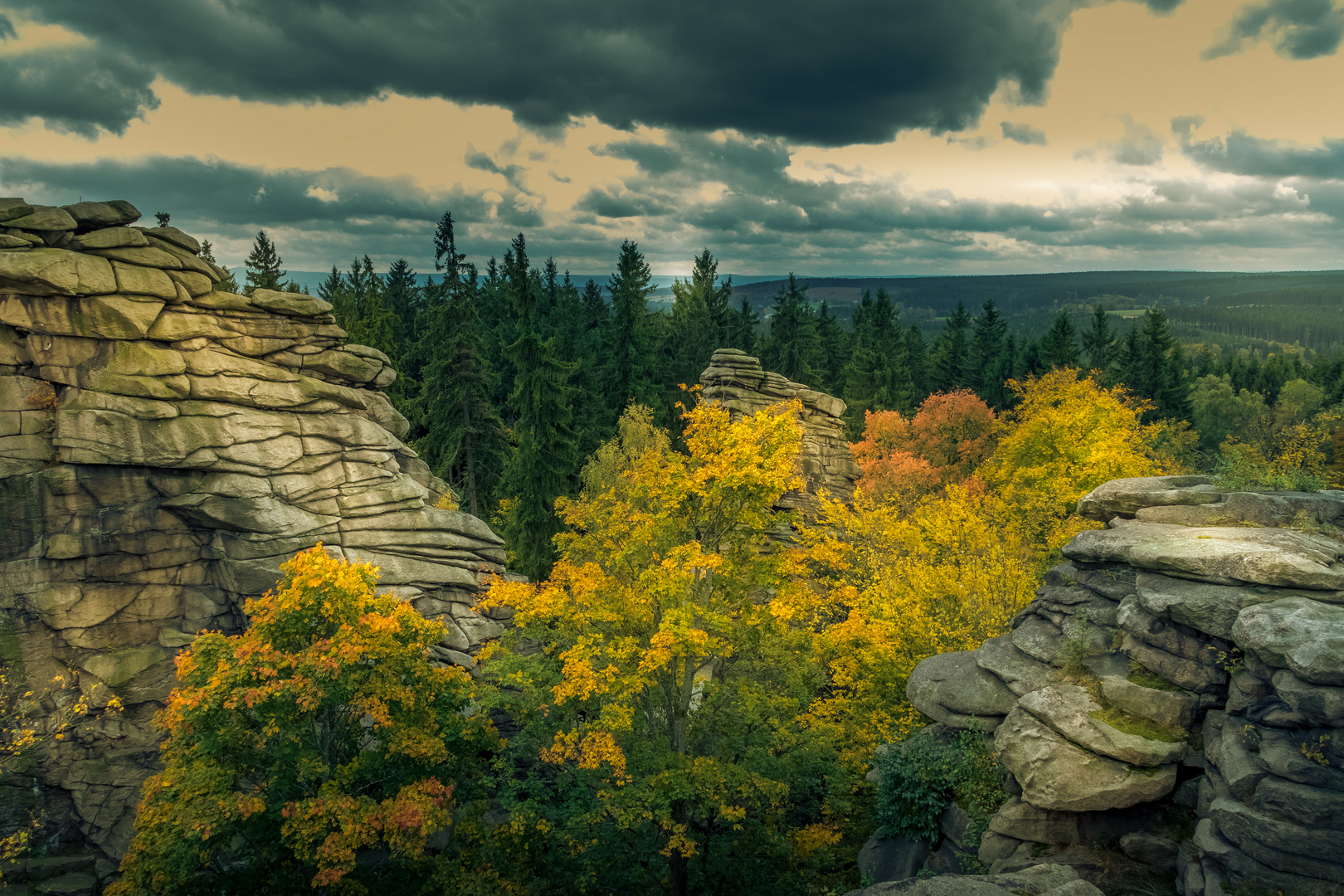 Greifensteine im Herbst