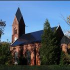 Greifswald-Eldena, Solardach-Kirche, 14:45 Uhr