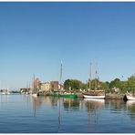 Greifswald, Panorama Hafen, Vorpommern, Germany, Sommer 2008