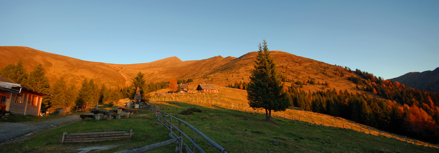 Greim bei Sonnenaufgang