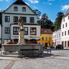 Greiner Stadtansichten - Stadtbrunnen  