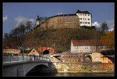 Greiz-Blick zum Oberen Schloss