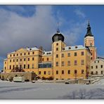 Greiz - Unteres Schloss im Schnee