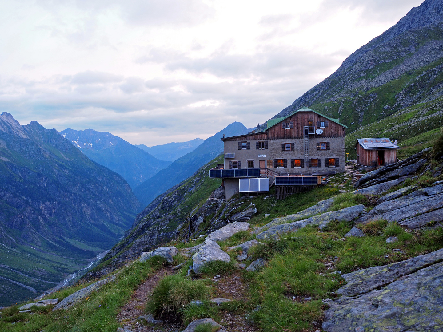 Greizer Hütte, Zillertaler Alpen