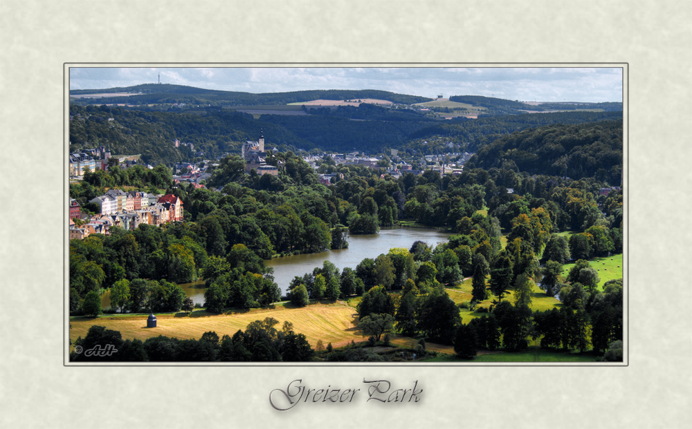 Greizer Park 5 - Blick vom Weissen Kreuz