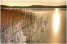 grelles Licht auf Omulefsee von Peter Smiarowski