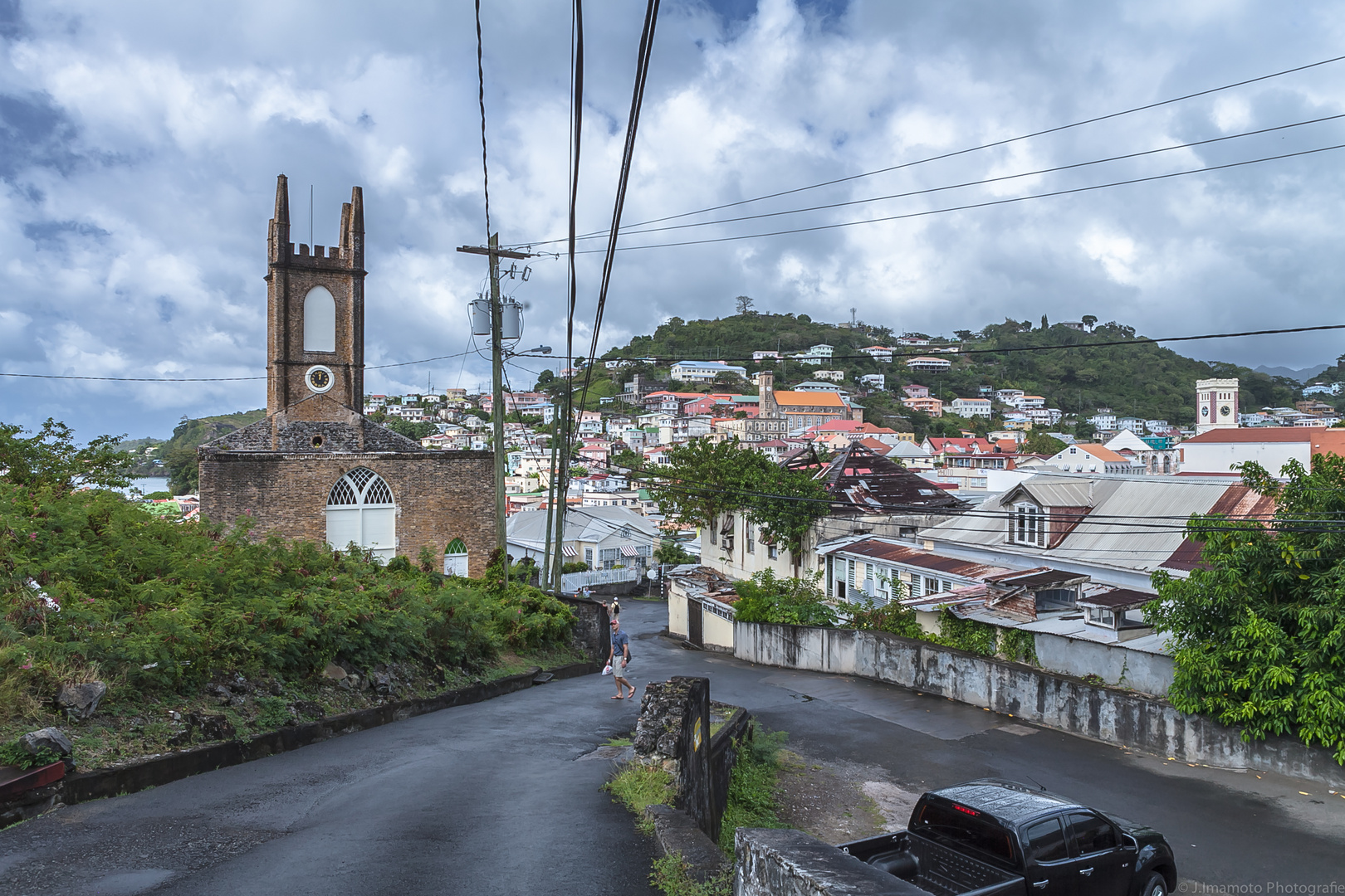 Grenada Cathedral nach dem Brand