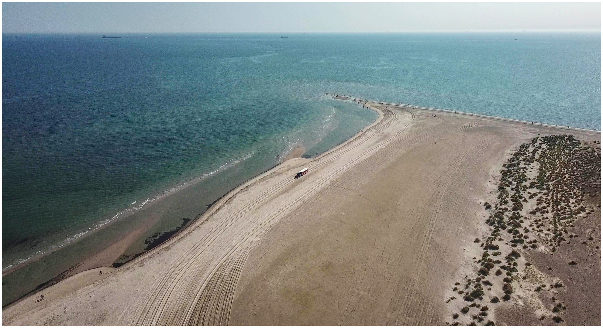 Grenen von oben