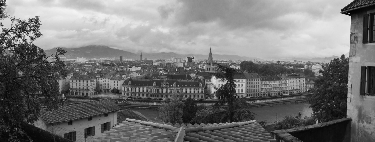 Grenoble bei Regen 2