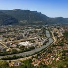Grenoble mit Blick zur Halbinsel    
