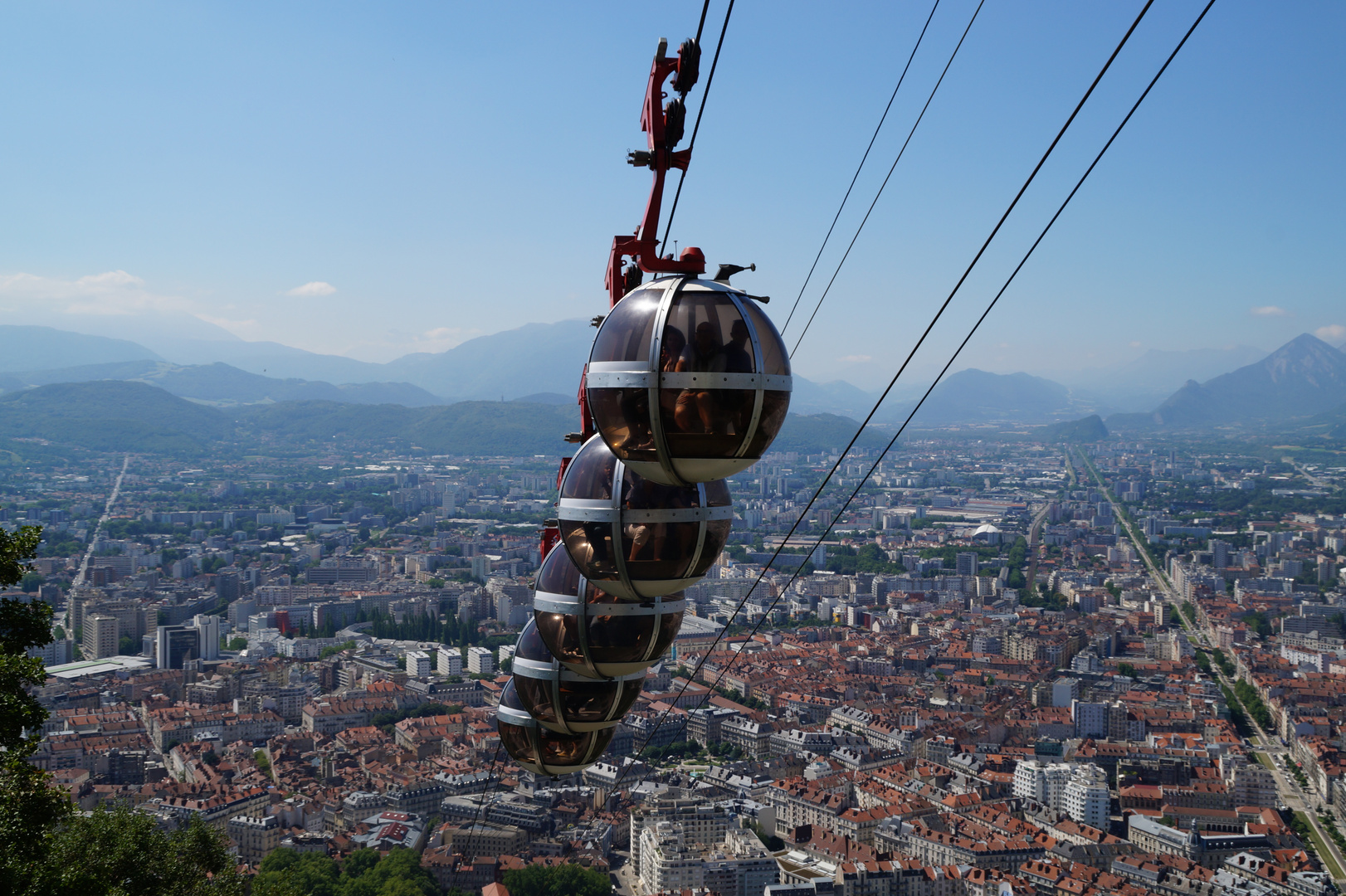 GRENOBLE - SEILBAHN ZUR BASTILLE