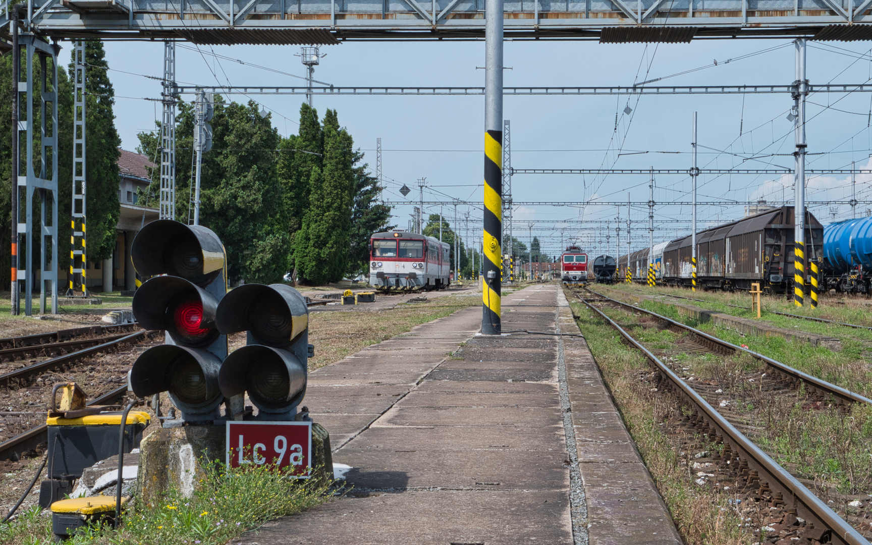 Grenzbahnhof Cierna nad Tisou