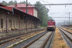 Grenzbahnhof Vojtanov