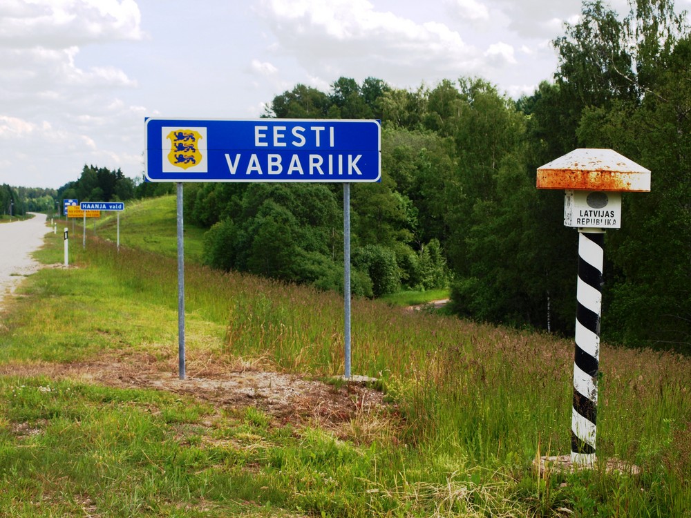 Grenze Estland Lettland