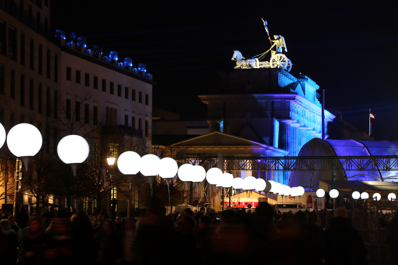 Grenze im Licht