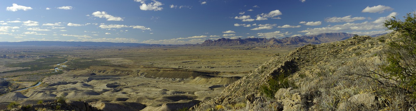 Grenze Mexico - USA im Big Bend Nationalpark