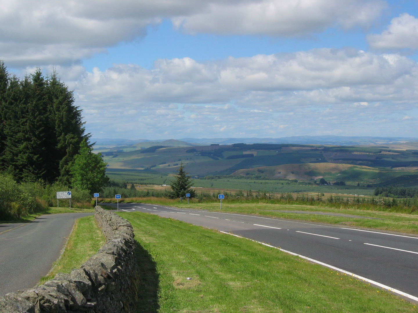 Grenze zu Schottland