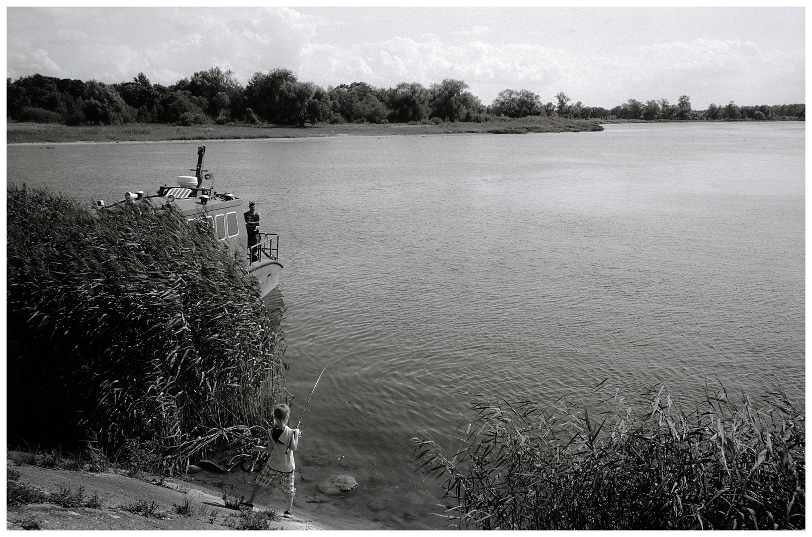 Grenzfluss Russland-Litauen, Memelland, 2014