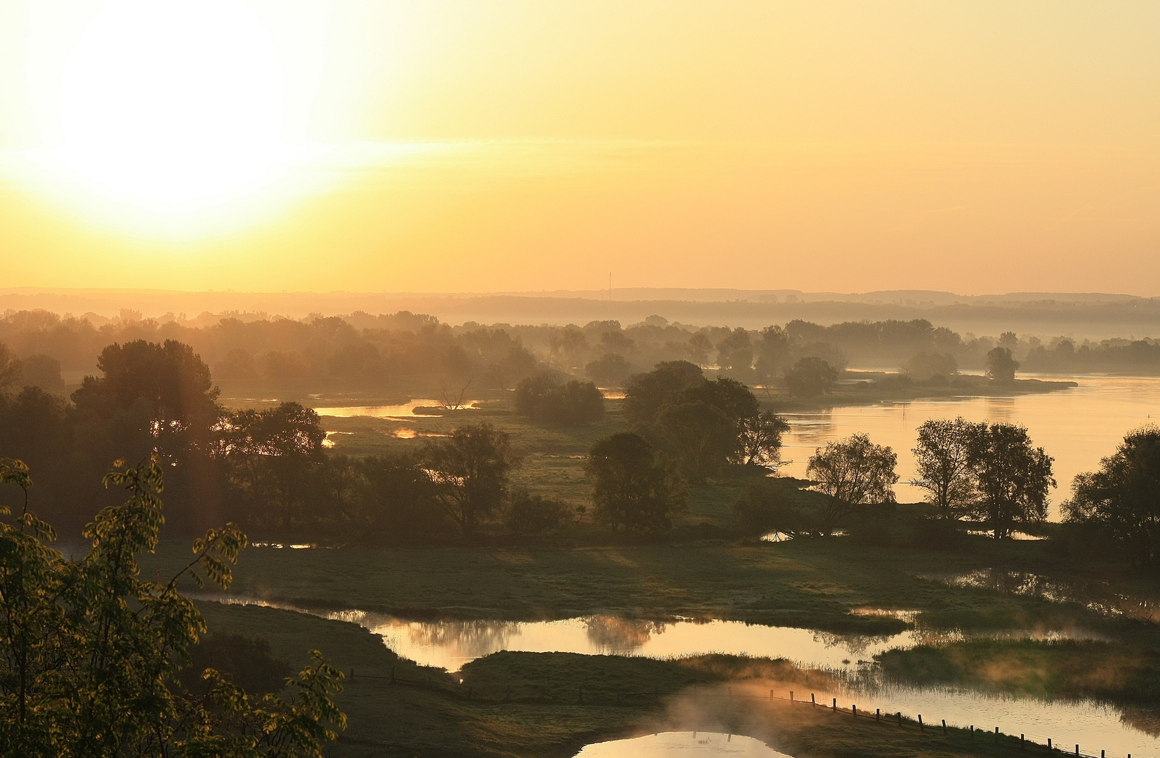 Grenzland am Morgen