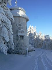 Grenzlandturm in Bärnau am 29.12.2010