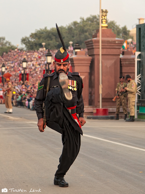 Grenzschließung am Wagah Border (die Akteure)