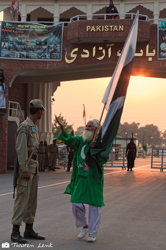 Grenzschließung am Wagah Border (und die Veteranen)