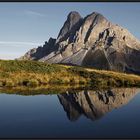 Grenzstein der Dolomiten