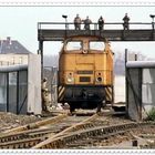 Grenzüberfahrt der damaligen Deutschen Reichsbahn nach Berlin/West.(1981)