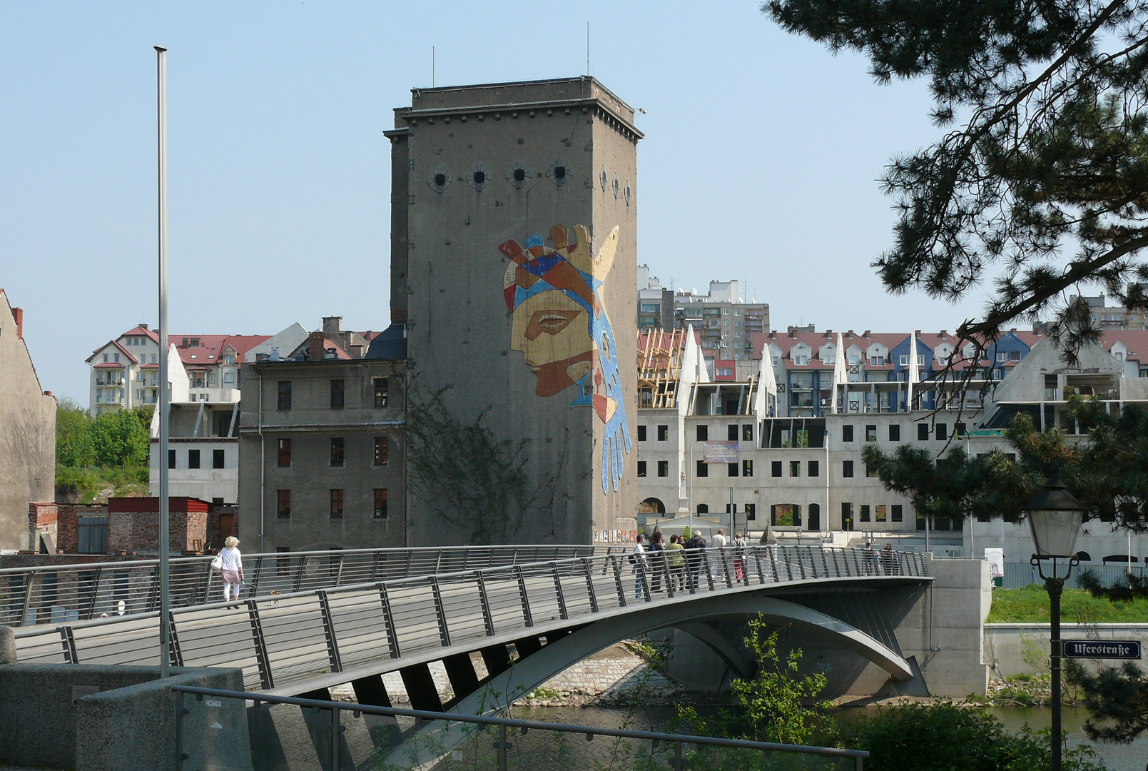 Grenzübergang in Görlitz (Sachsen)