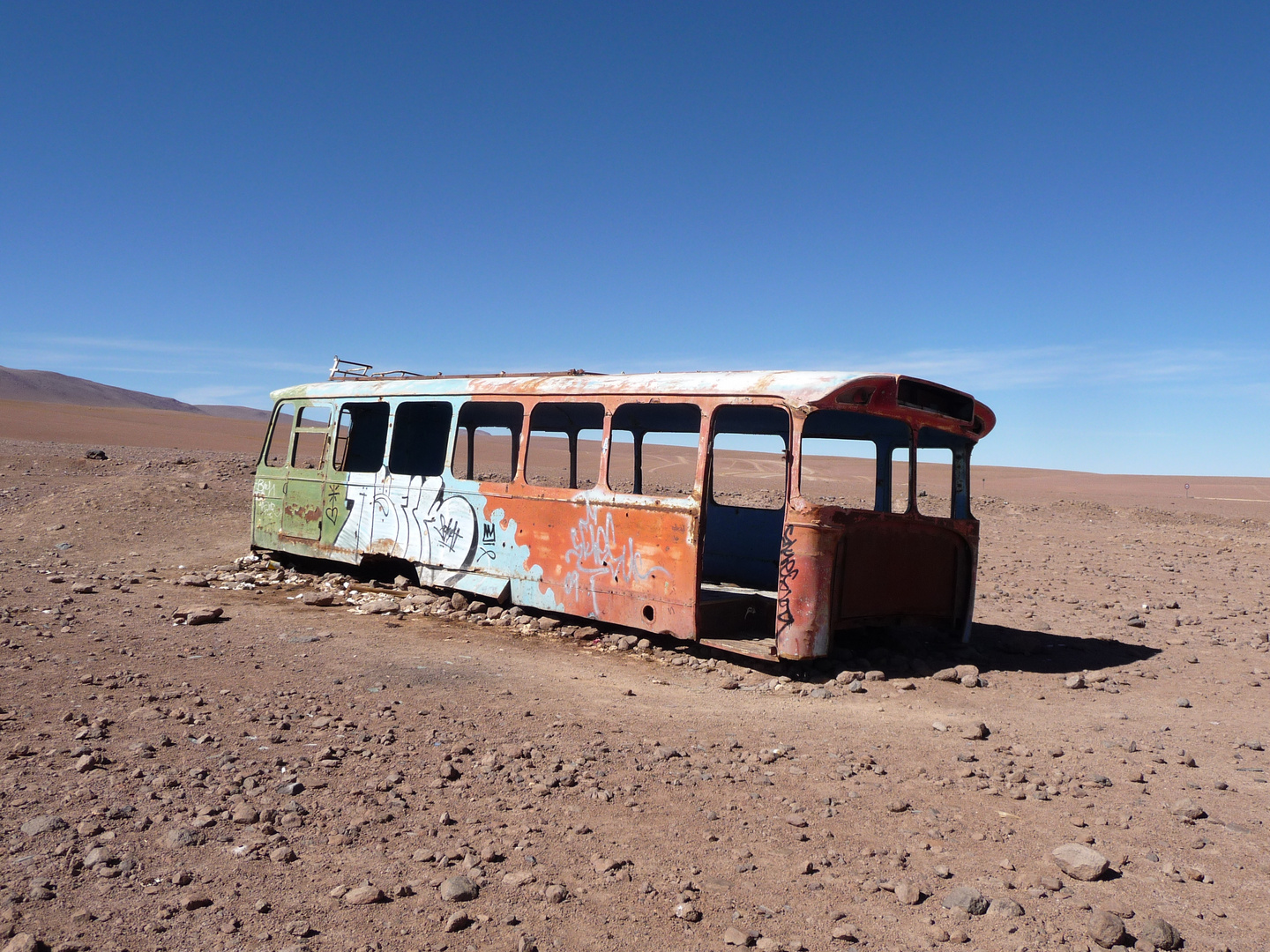 Grenzübergang zwischen Bolivien und Chile