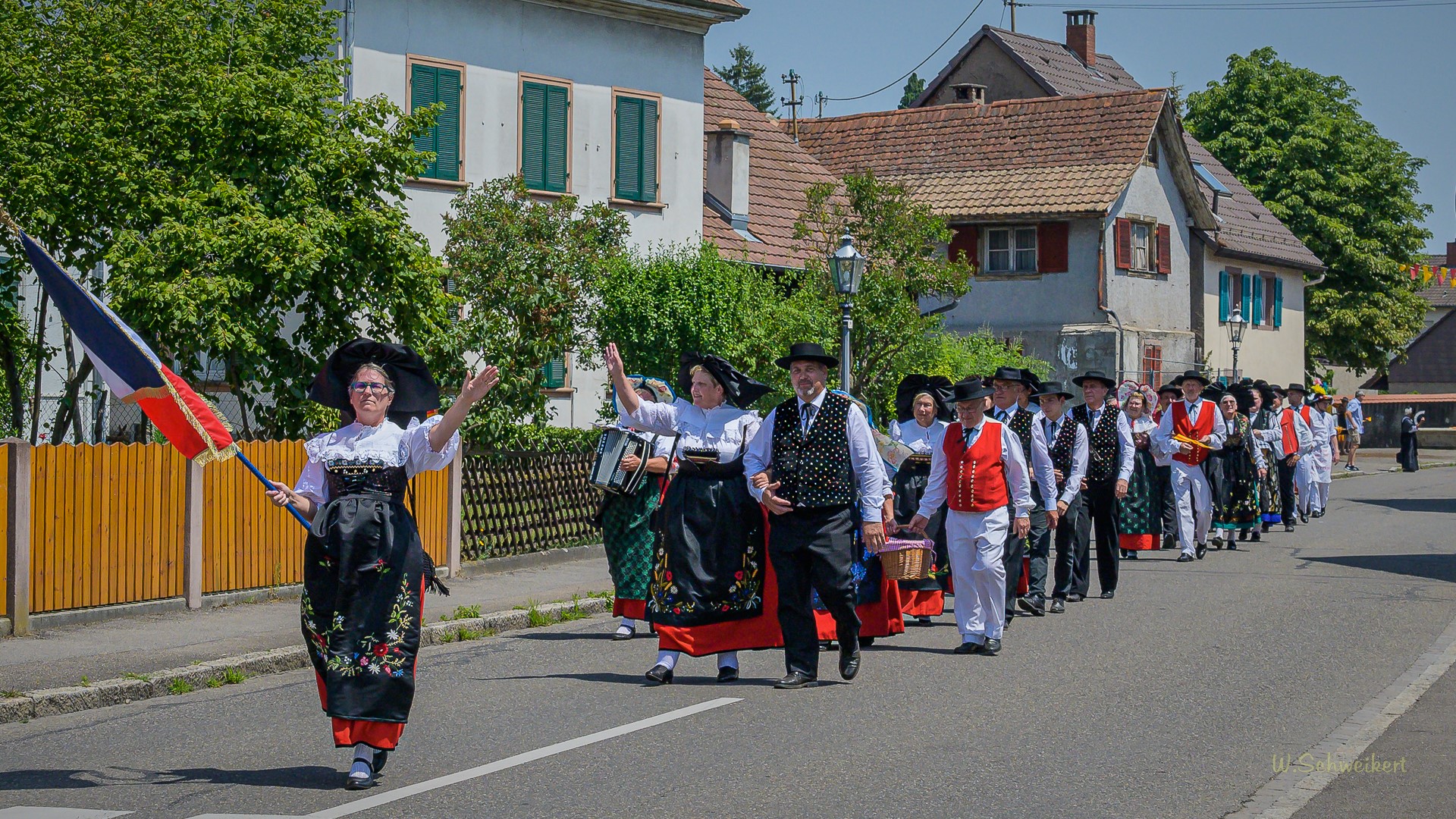 Grenzübergreifendes Trachtentreffen 