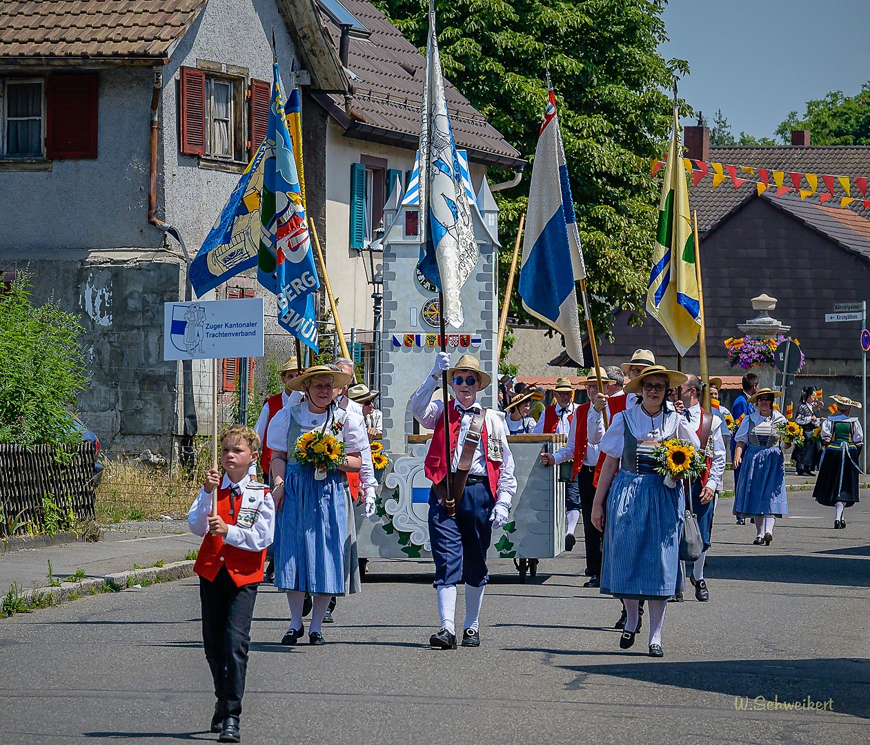 Grenzübergreifendes Trachtentreffen