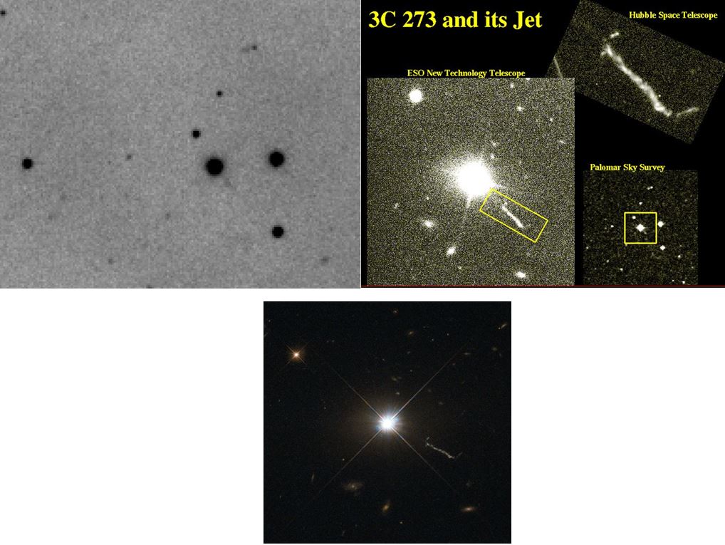 Grenzwertig: der Jet von 3C273