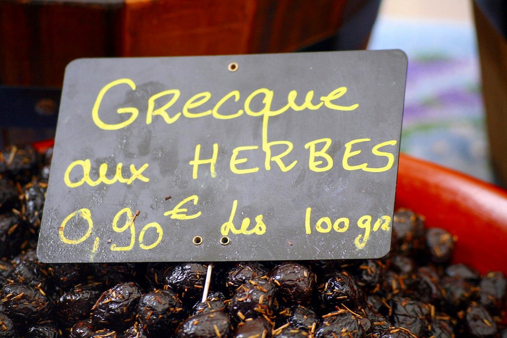 Greques aux herbes